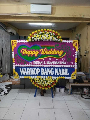 Papan Bunga di Nangela Tegalbuleud
