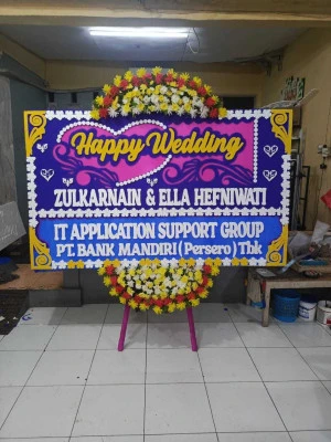 Papan Bunga di Nangela Tegalbuleud